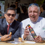 Malaysian Ambassador Samples Palm Oil Food Truck in Paris